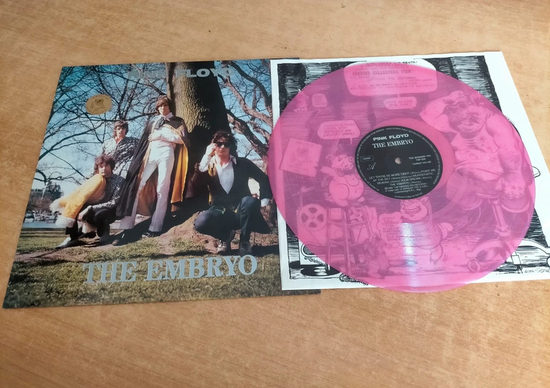 Pink Floyd- The Embryo ( Swingin pig Pink vinyl)