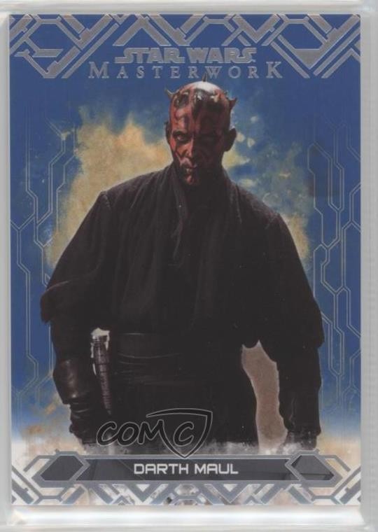 2017 Topps Star Wars capolavoro blu Darth Maul #5 0ad
