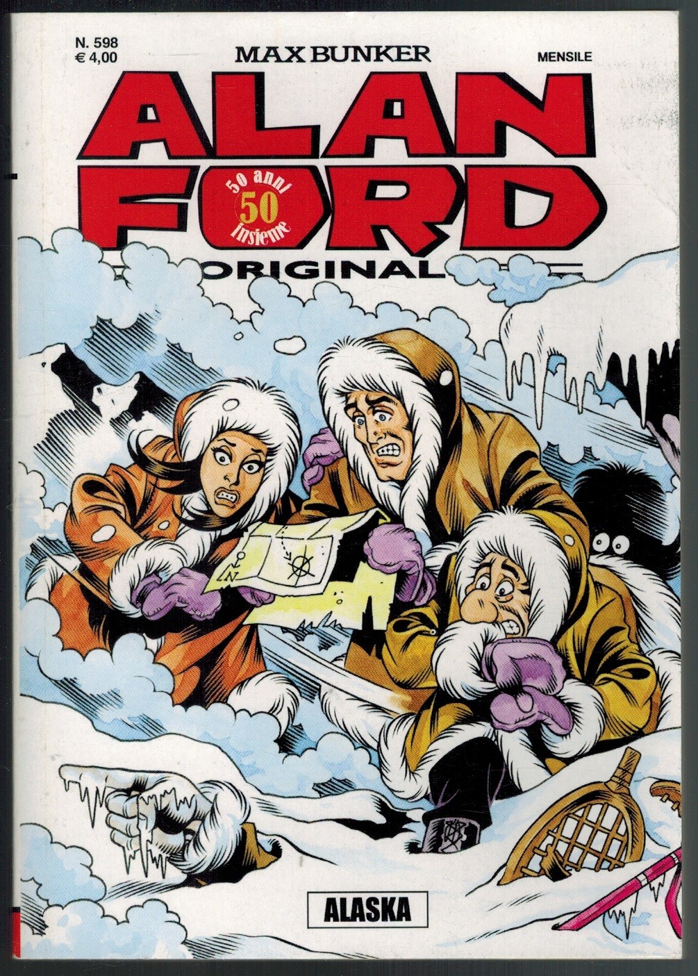 Max Bunker Alan Ford Original 598 Alaska 2019