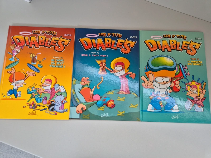 Lot de 3 livres les p’tits diables