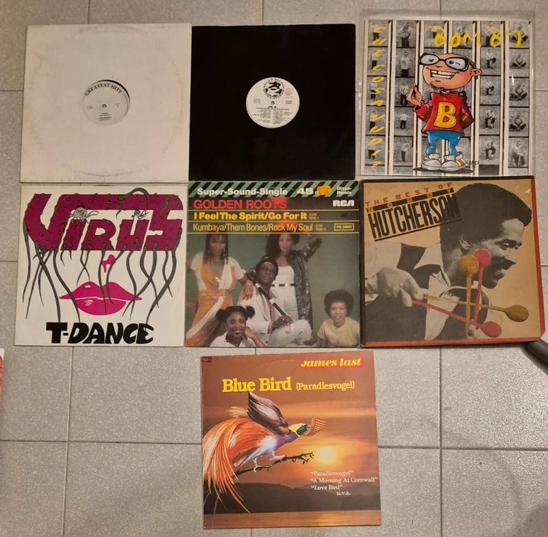 Lotto dischi mix 12"