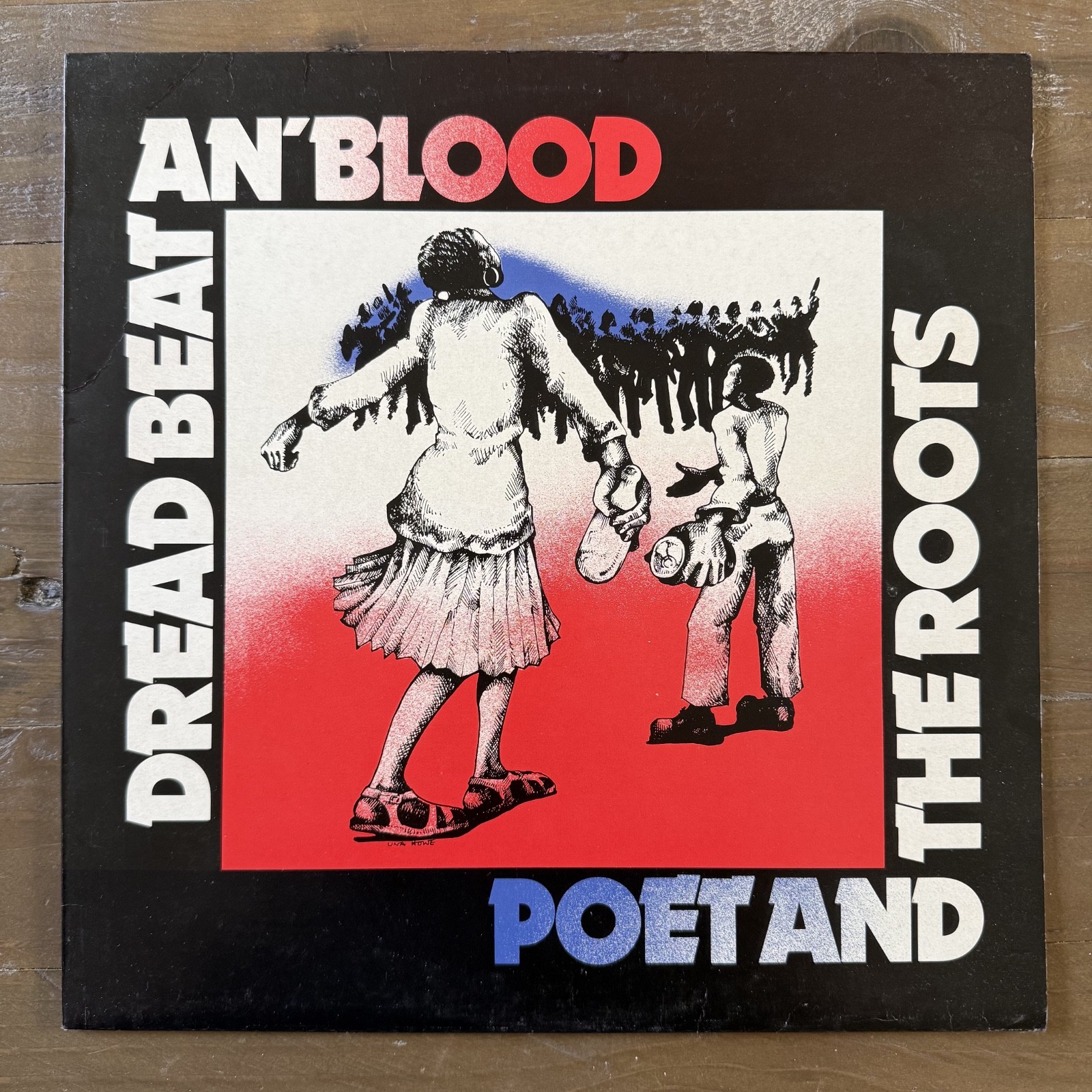 Poet And The Roots – Dread Beat An' Blood - Front Line 1017, 1978 A1/B1 - NM/EX