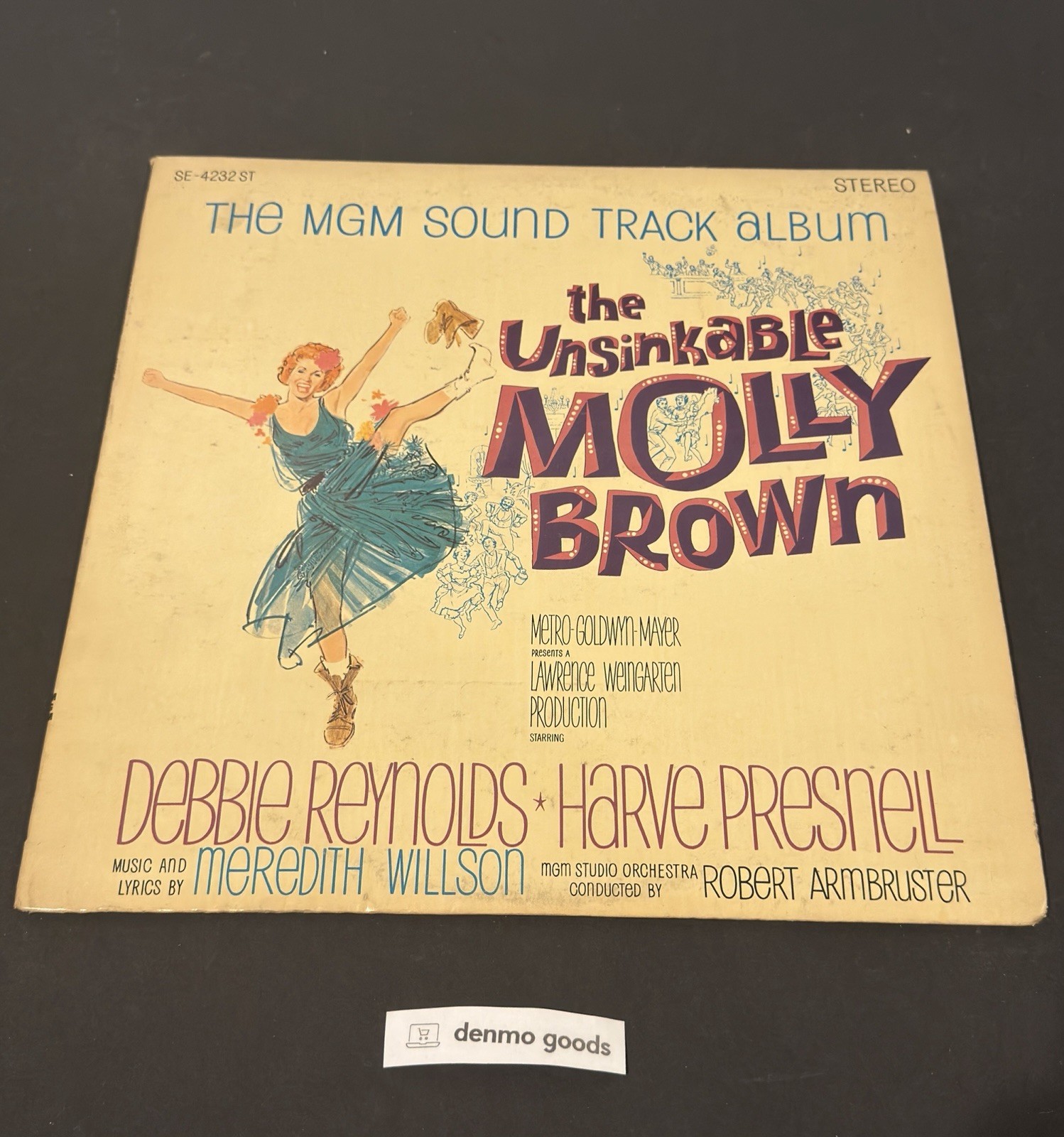 The Unsinkable Molly Brown Soundtrack Record Vinyl 33 RPM 12" LP SE-4232 VG+/VG+
