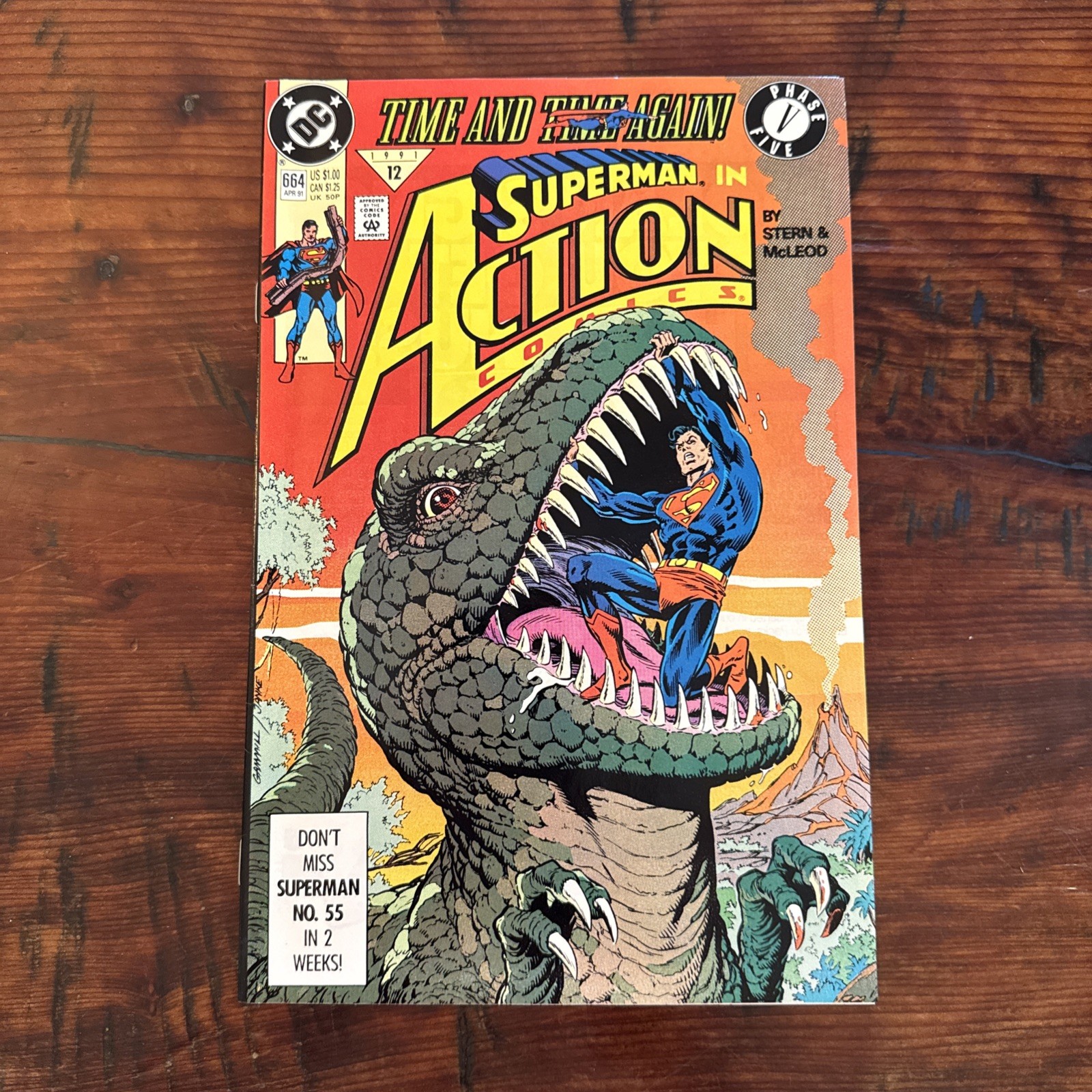 Action Comics #664 1991 DC Comic Book