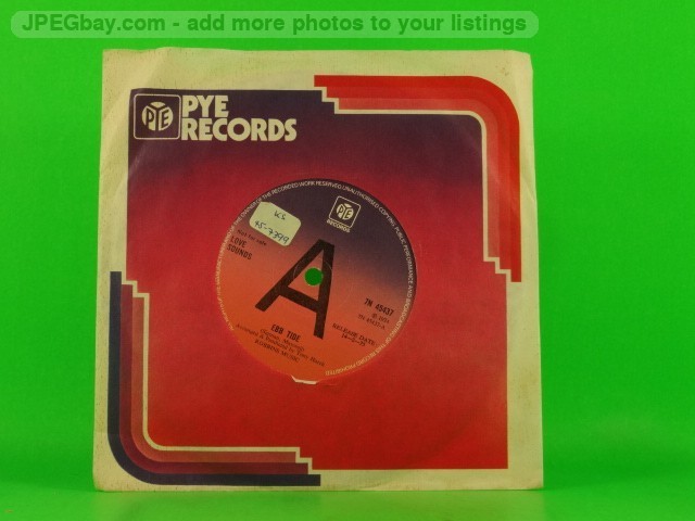 LOVE SOUNDS EBB TIDE (DEMO) (2) (153) 2 Track 7"Single Company Sleeve PYE