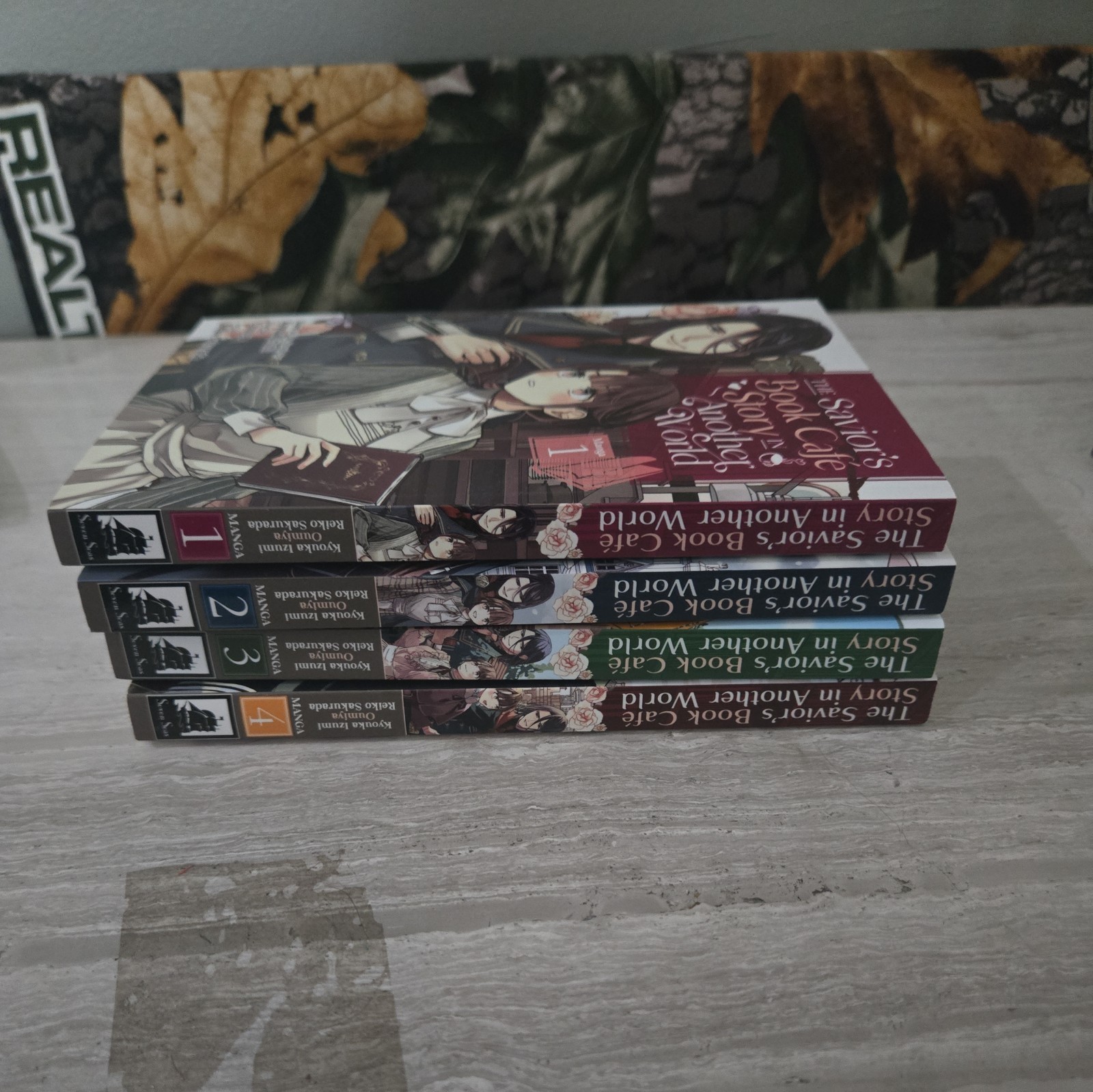The Savior's Book Cafe Story in Another World vol 1-4 manga set completo come nuovo