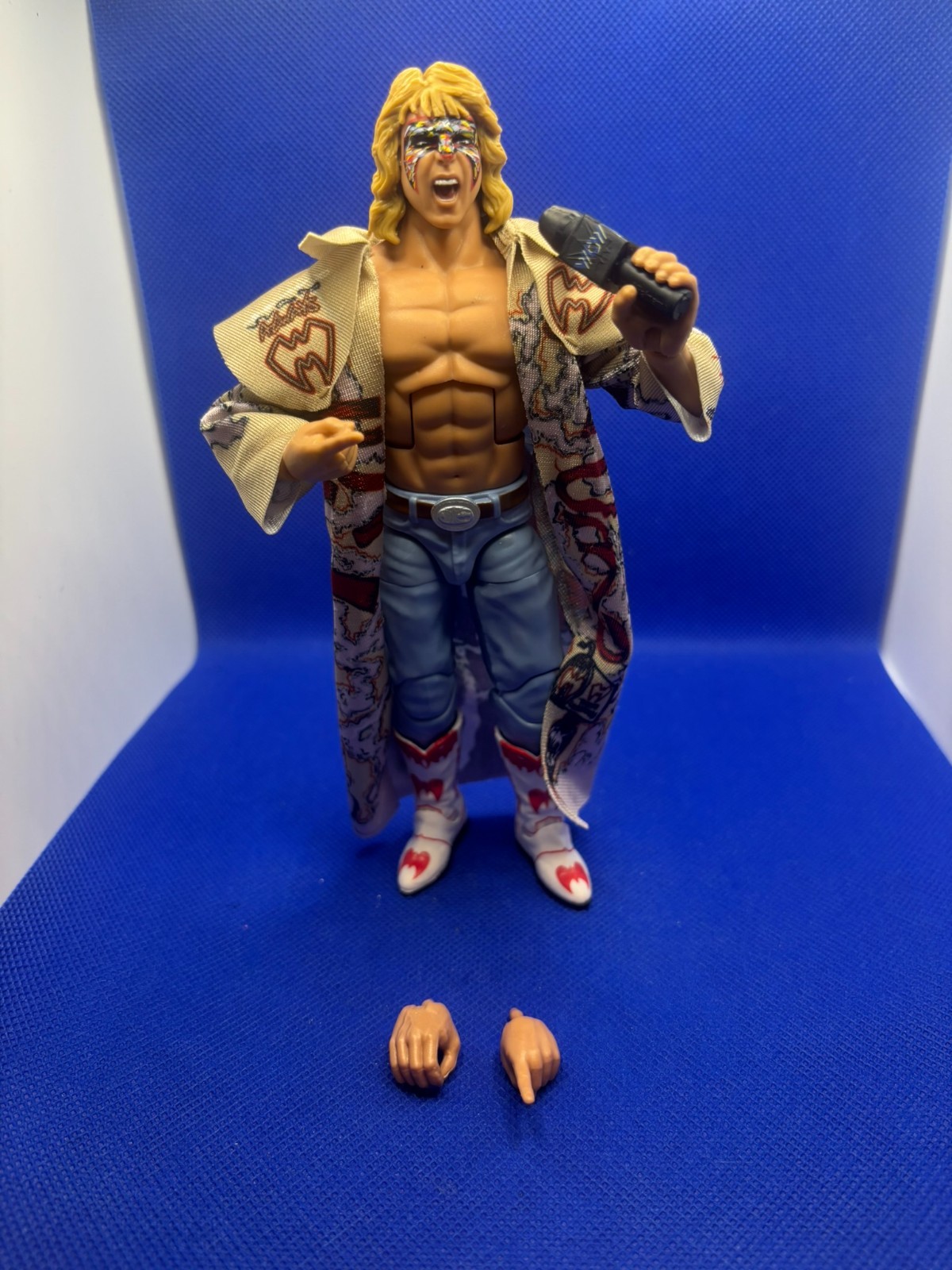 Mattel WWE Ultimate Warrior Elite Modellino Monday Night War Series 5