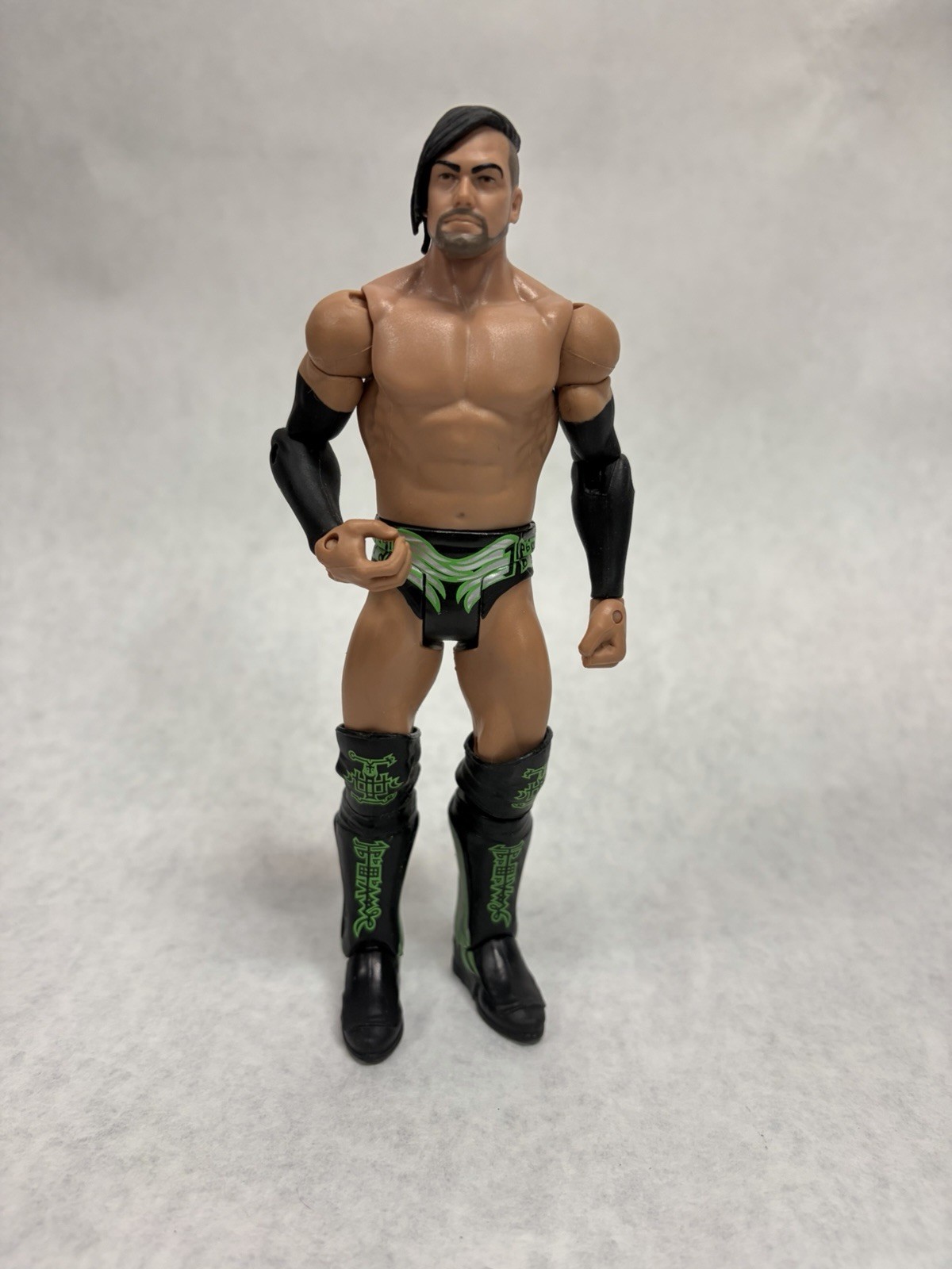 2014 WWF WWE Mattel Justin Gabriel PJ Black Basic Wrestling Figure Series 39 ROH
