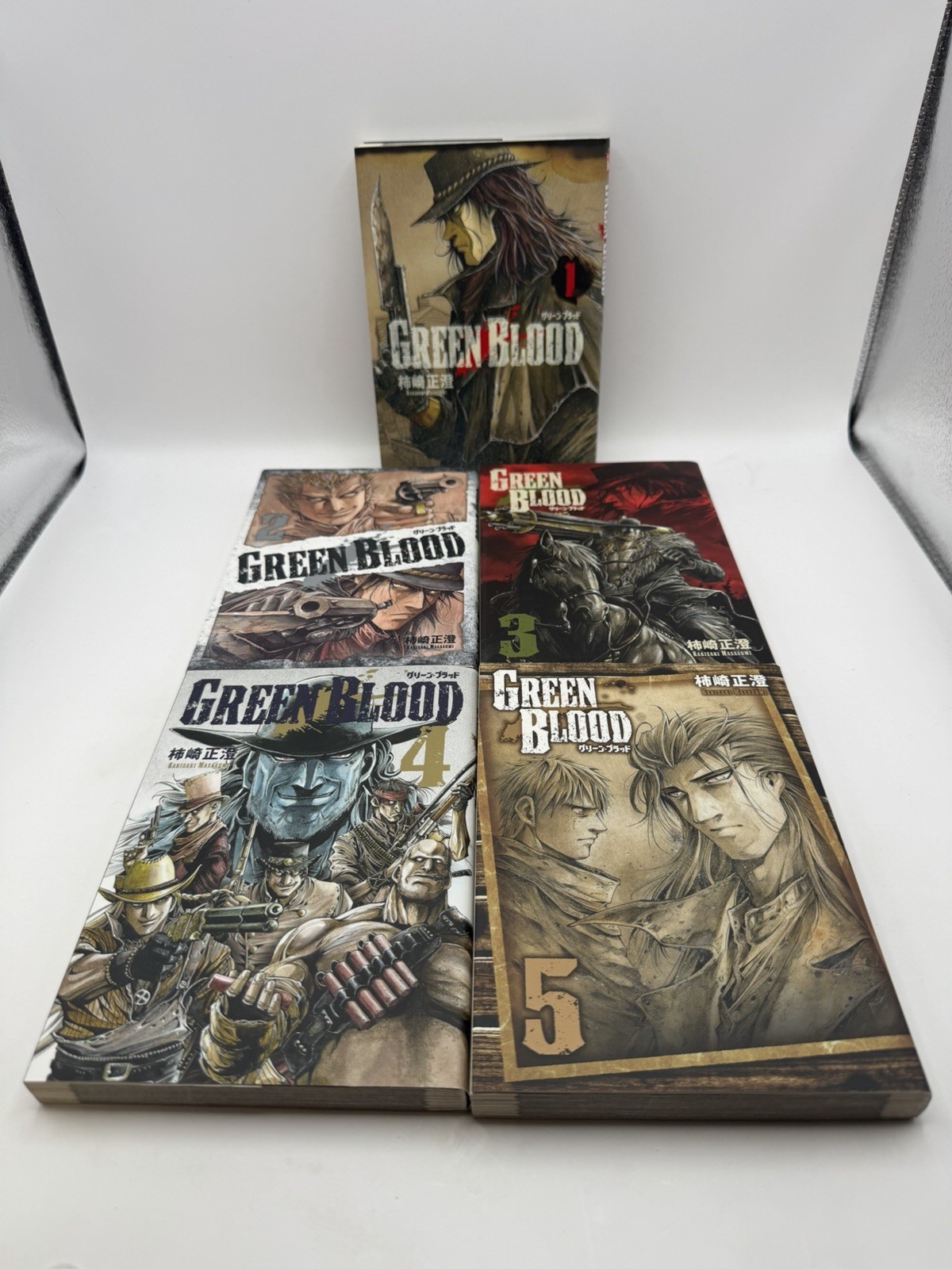 Sangue Verde Vol. 1-5 set completo manga lingua giapponese fumetti Giappone
