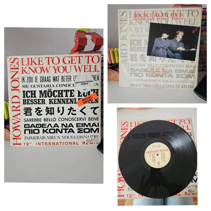 Vinyle Howard Jones – Like To Get To Know You Well – Maxi 12" Remix