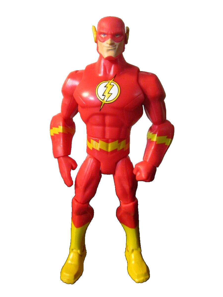 DC UNIVERSE Total Heroes THE FLASH personaggio giocattolo Mattel Series justice league DCU