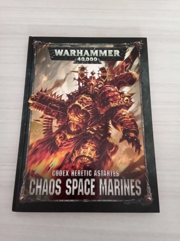 Codex wh40k Chaos Space Marine 8° ed