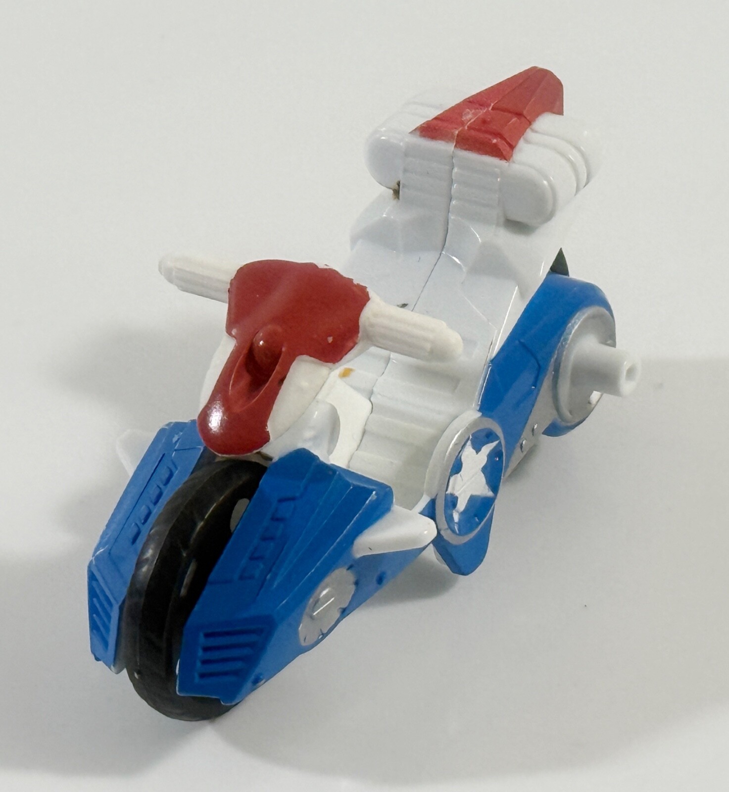 Playskool Heroes Marvel Super Hero Adventures Captain America veicolo da corsa bici