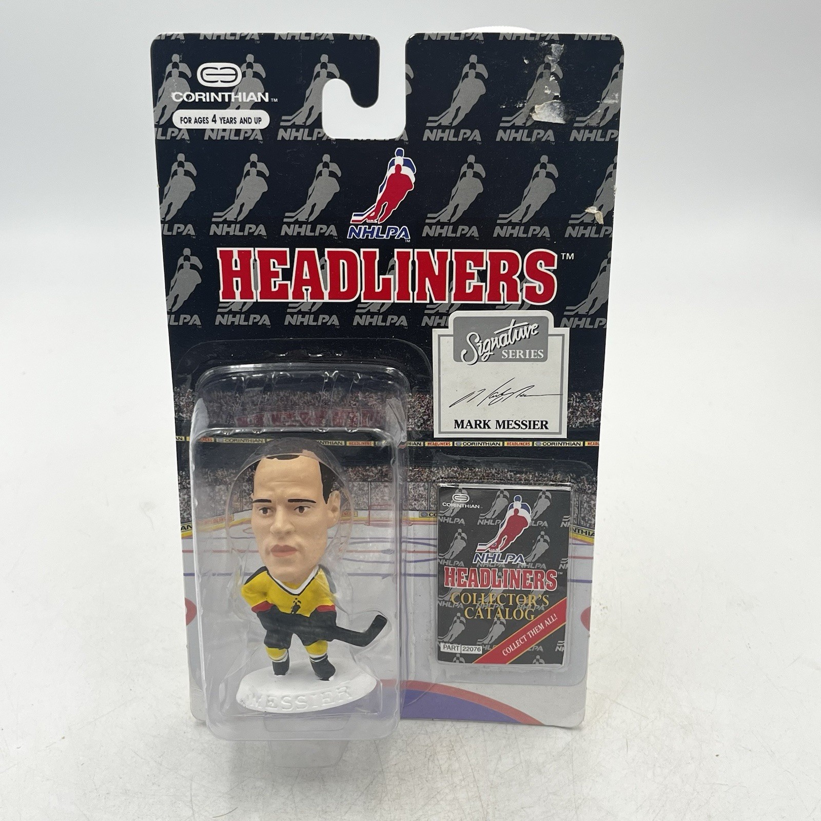 1996 Mark Messier Headliners Corinthian Mini NHLPA NHL Hockey Figure NY Rangers