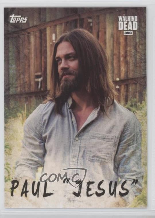 Personaggi Topps The Walking Dead stagione 7 2017 Paul Jesus Rovia #C-18 2o7