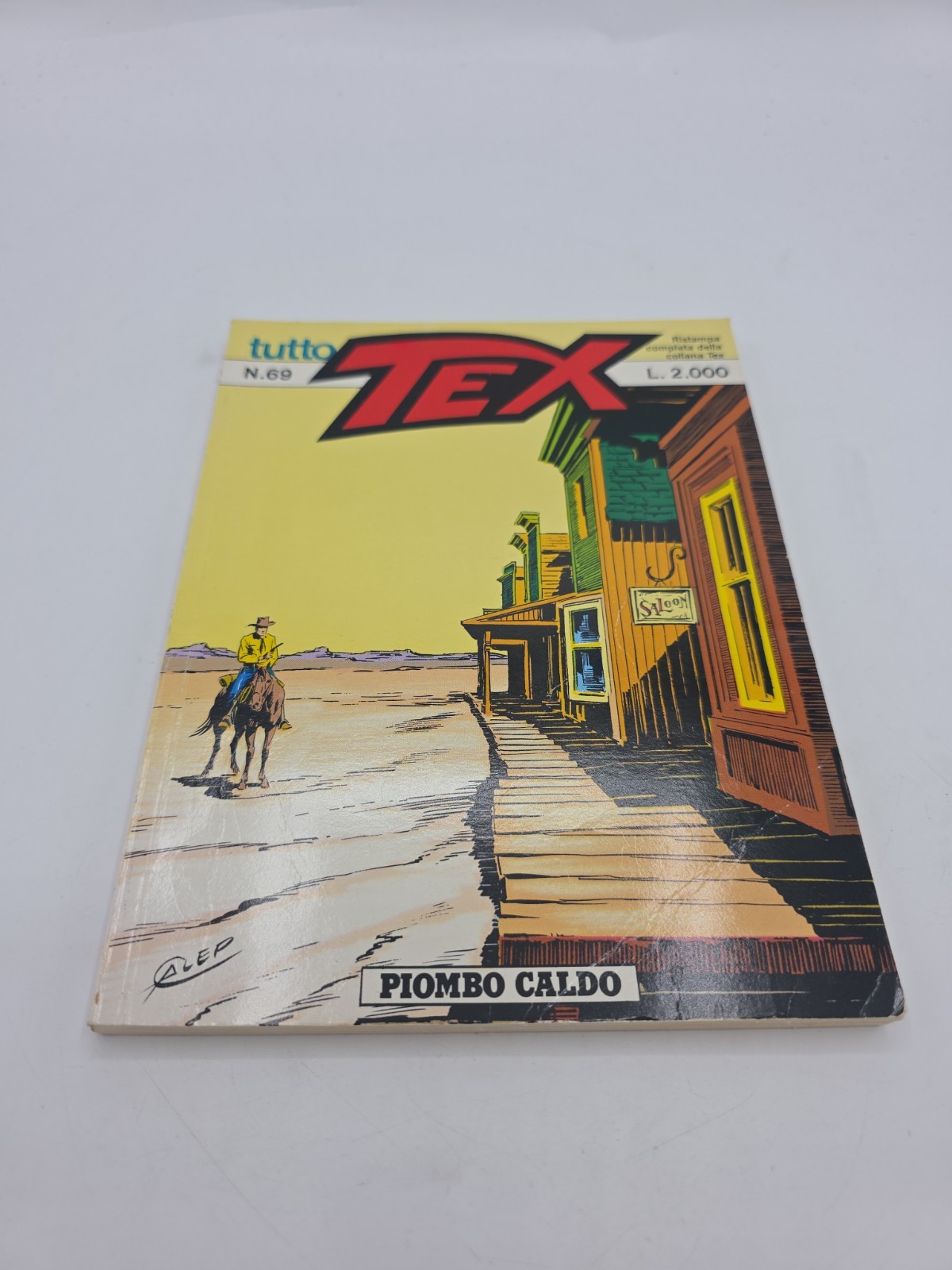 TUTTO TEX n. 69 PIOMBO CALDO Ed Sergio Bonelli (1990) Fumetto West