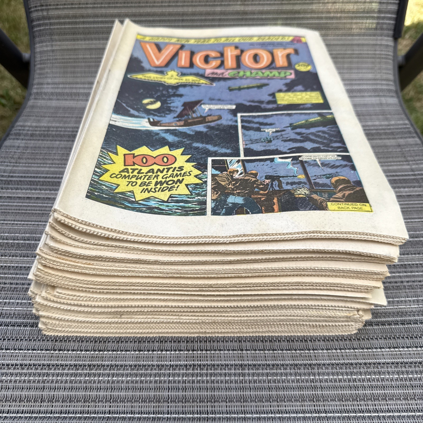 x48 Victor with Champ Comics - 1986 - VGC. 