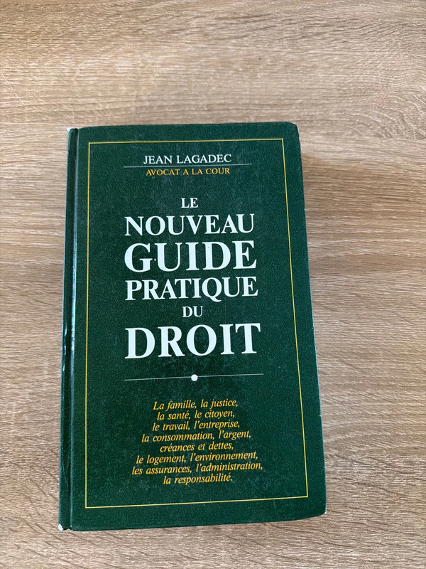 Le nouveau guide pratique du droit Jean lagadec