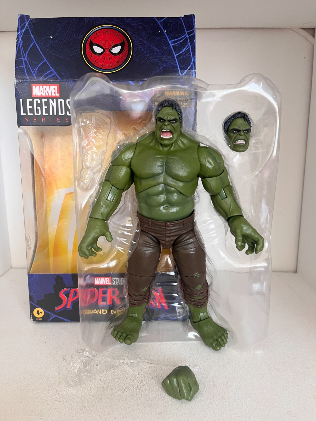 MARVEL LEGENDS SPIDER-MAN BRAND NEW DAY SERIES THE HULK HASBRO TOY FIGURE G2399