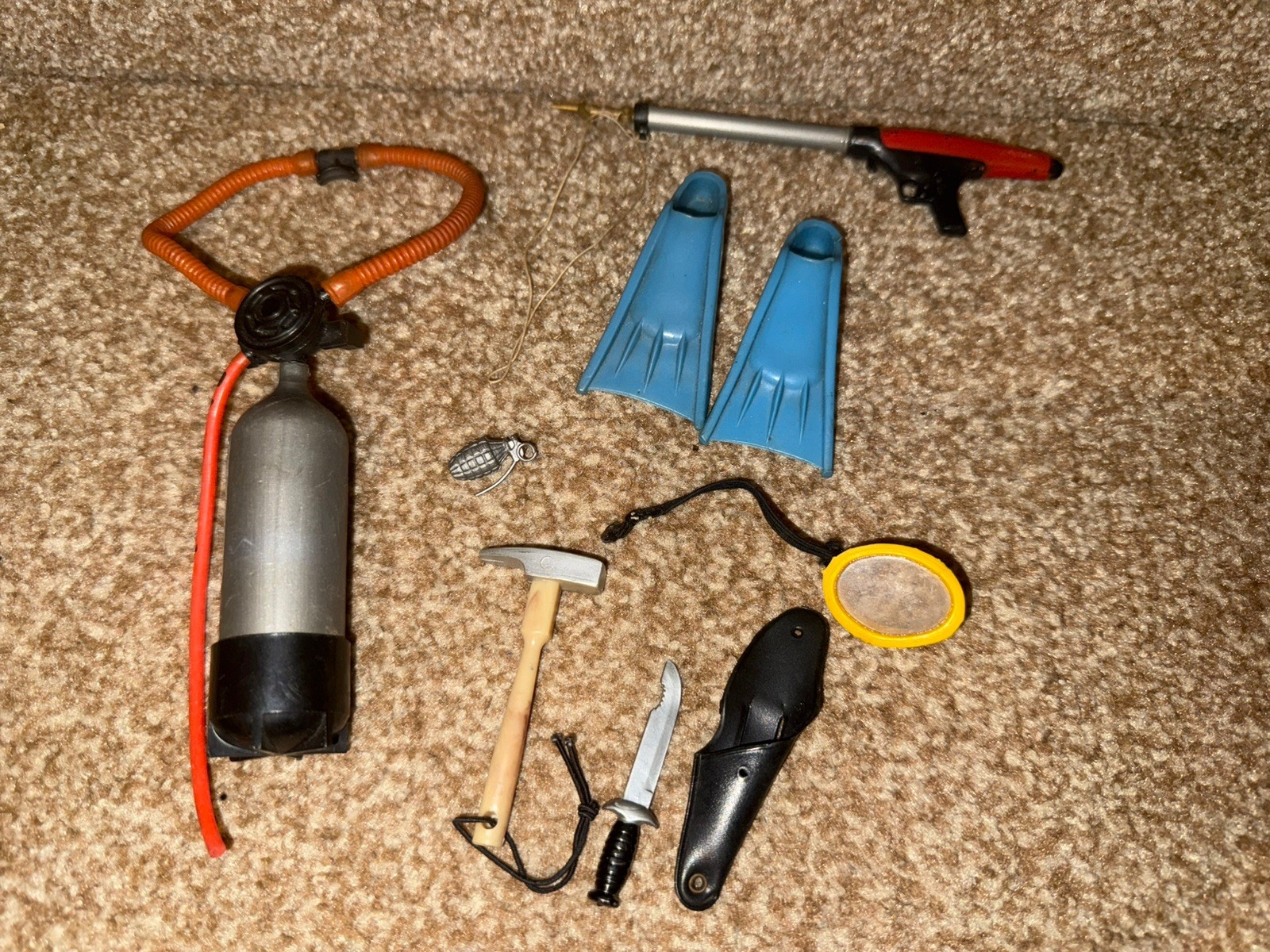 Action man esploratore subacqueo vintage