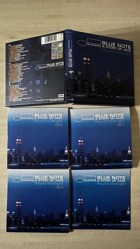CD Cofanetto(3 Cd ) Blu Note a Story of Jazz Round Midnight