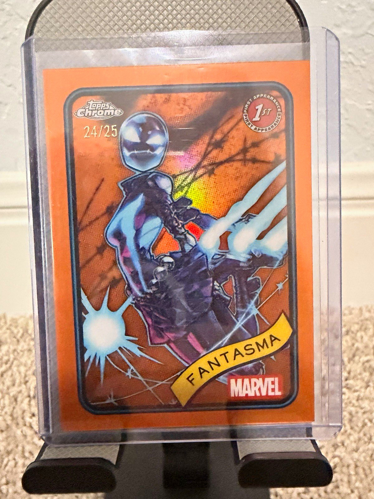 Topps 2025 Topps Chrome Marvel Fantasma #82 True Orange 24/25