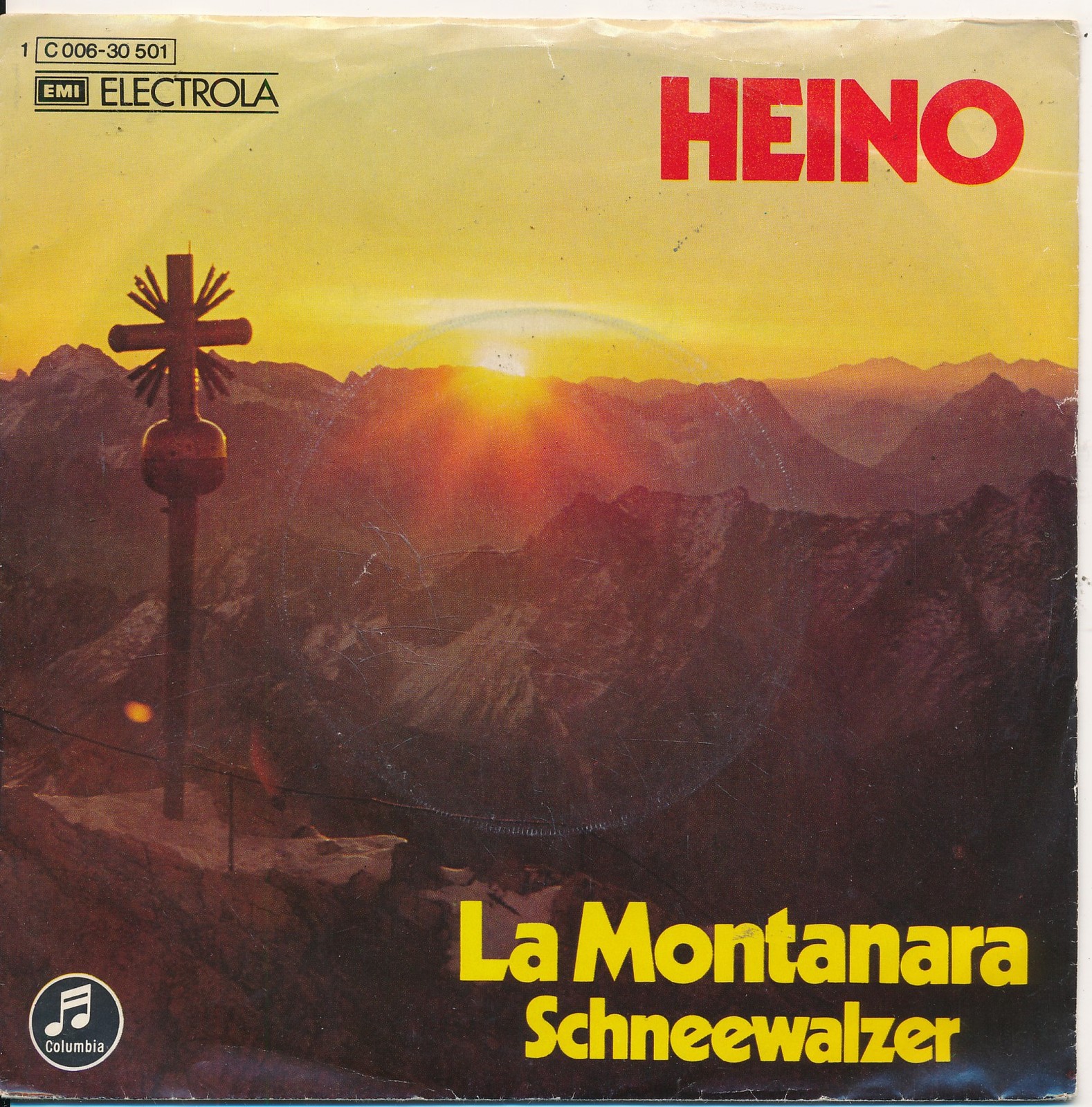 La Montanara - Heino - Single 7" Vinyl 268/10