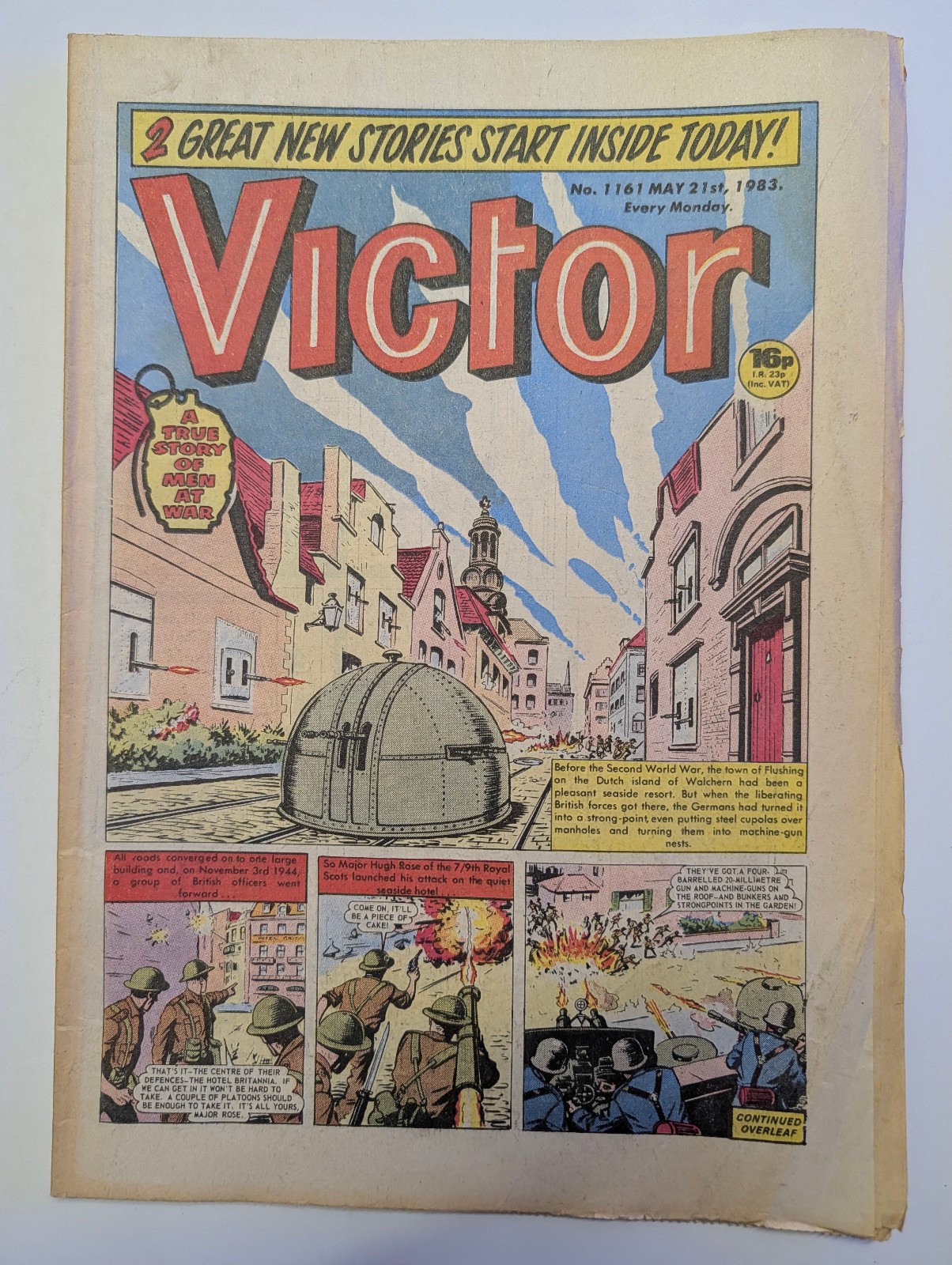 The Victor Comic, No 1161, May 21st 1983.