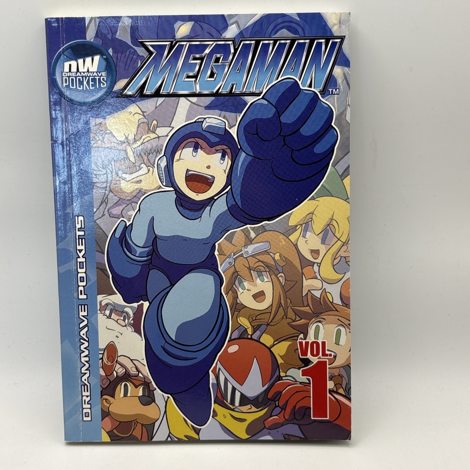 Mega Man Vol 1 Dreamwave Pockets Pocket Edition manga graphic novel Capcom 2004