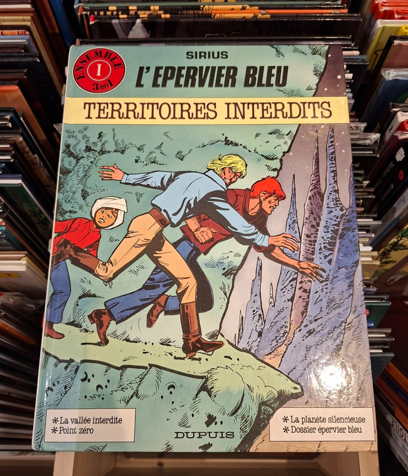 L'épervier bleu : Territoires Interdits Intégrale _ Sirius _ Dupuis EO 1986 TBE