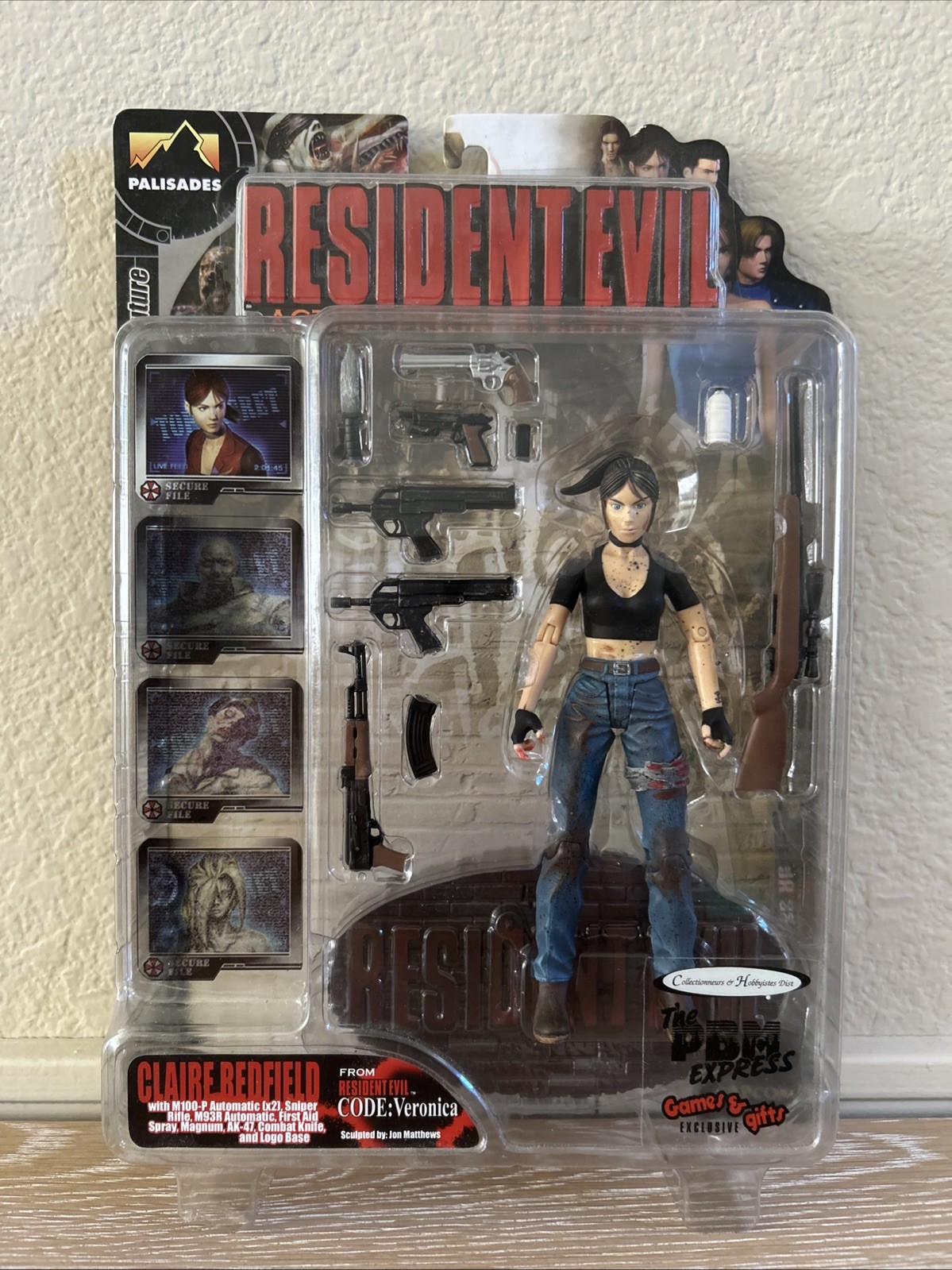 Resident Evil Claire Redfield Action Figure Series 2: Code Veronica SEALED