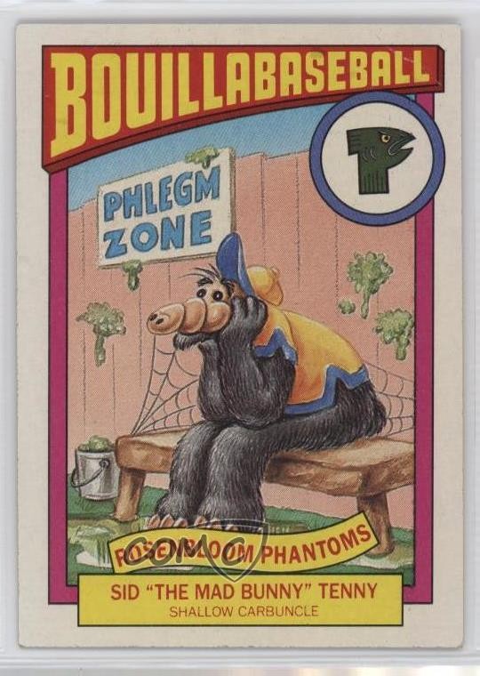 1988 Topps Alf Series 2 Bouillabaseball Sid The Mad Bunny Tenny #30B 0t2