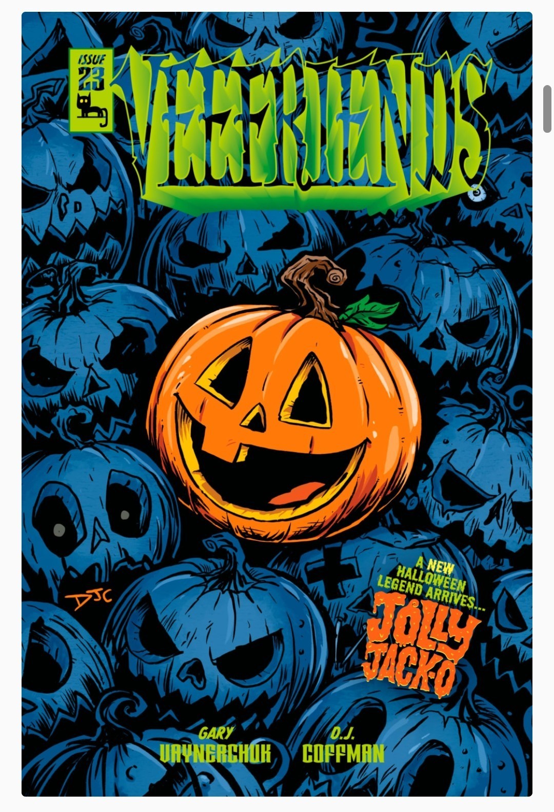 VeeFriends Comic Book #23 JOLLY JACK-O LIMITED EDITION FIRST APPEARANCE COVER A