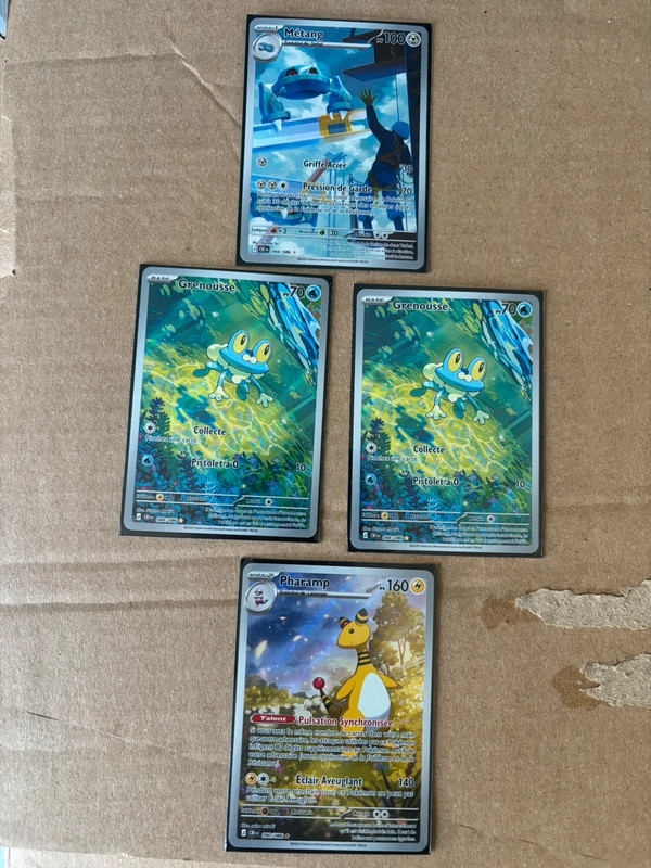 Lot 4 Cartes Chaos Ascendant