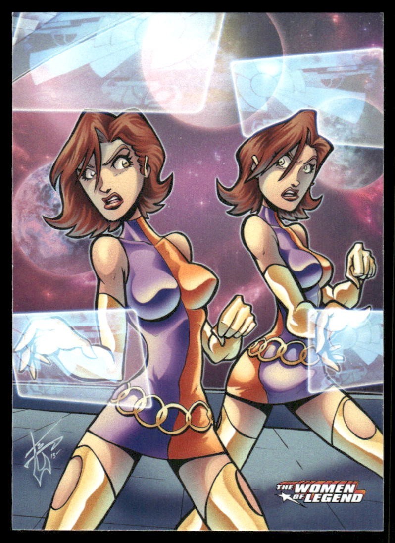 Carta Duplicata Damigella 2013 Cryptozoic DC Women of Legend #34 (NM)