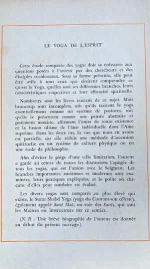 Le yoga de l'esprit, la couronne de la vie, Kirpal Singh - 1973