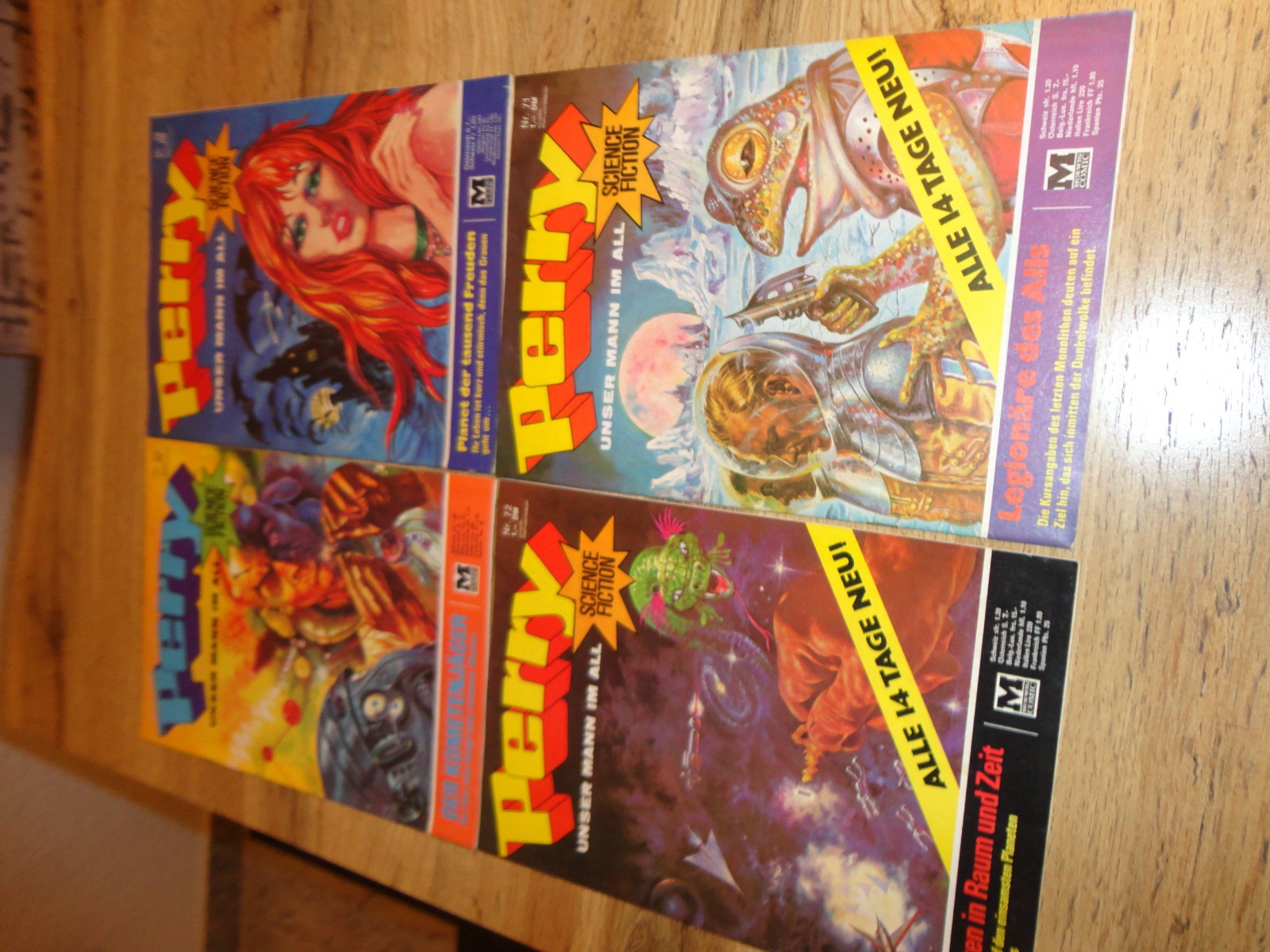 Fumetto - Perry n.69-72 del 1972