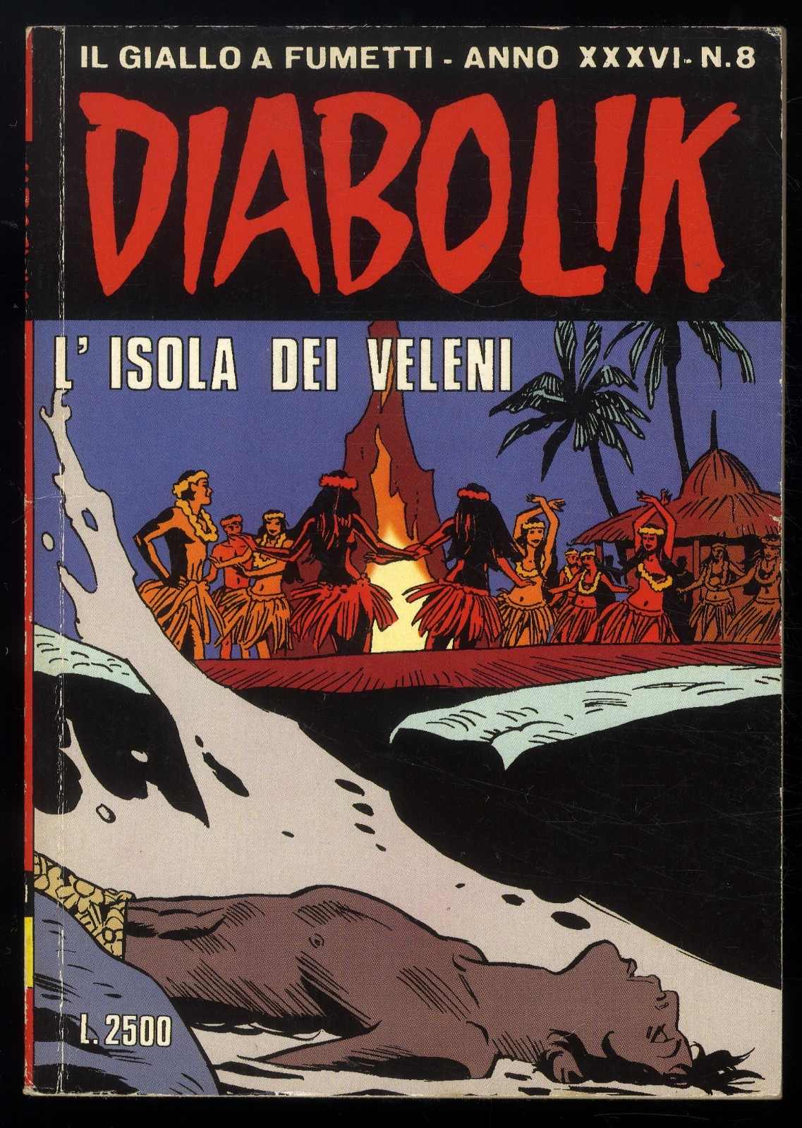 DIABOLIK ANNO XXXVI N° 8 - 1 AGOSTO 1997 - CONDIZIONI OTTIMO