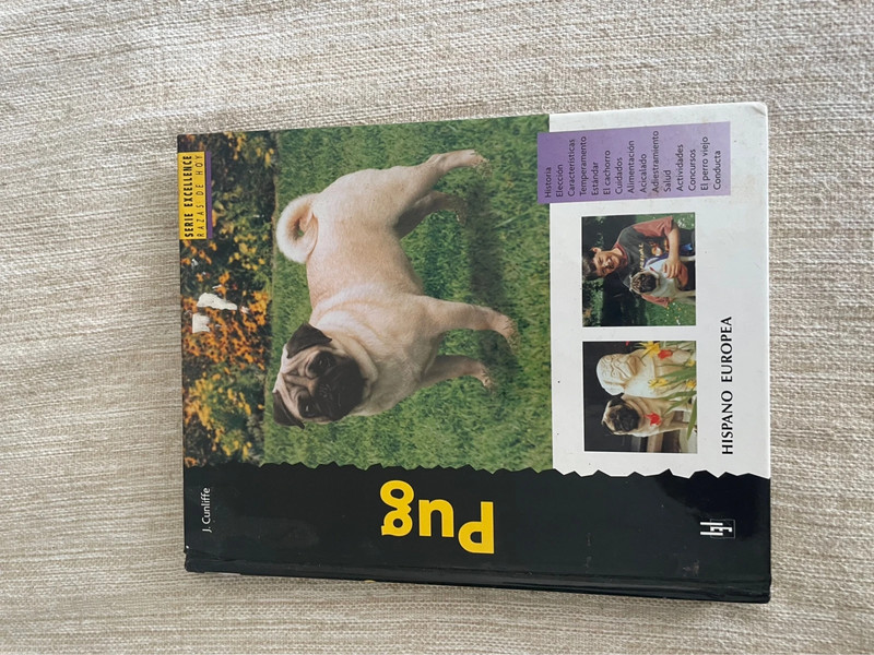 Libro Pug (Razas de hoy) - J. Cunliffe (Hispano Europea