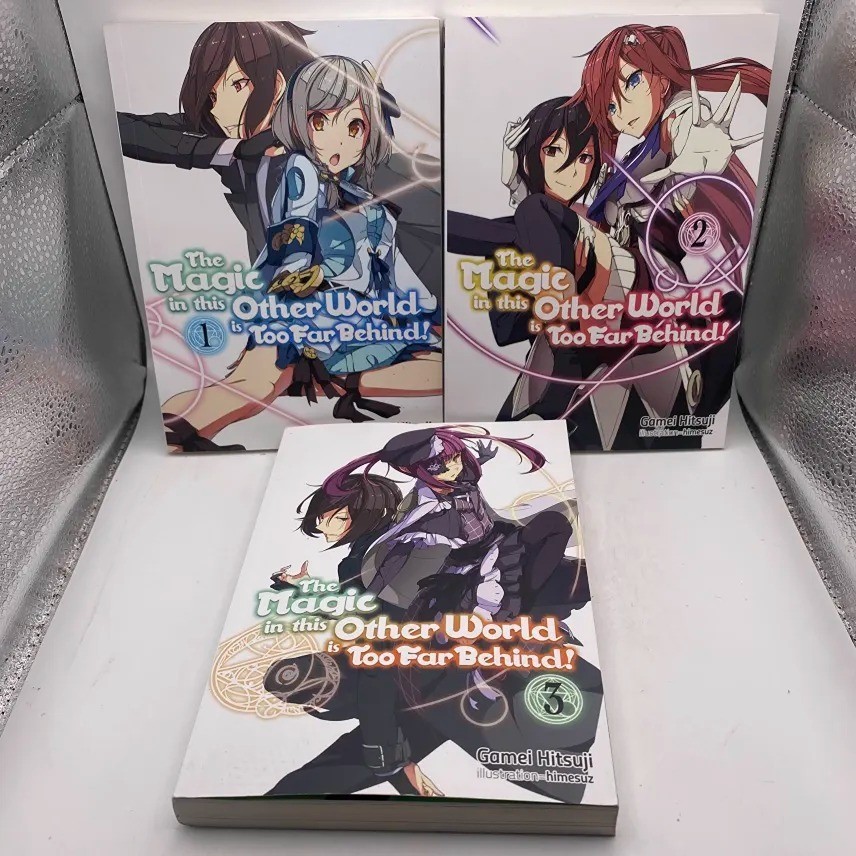 La magia in questo altro mondo è troppo indietro! Lotto manga volume 1 2 3 J-Novel