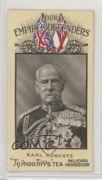 1915 Ty-phoo Tips Our Empire's Defenders Tea Earl Roberts #6 jn1