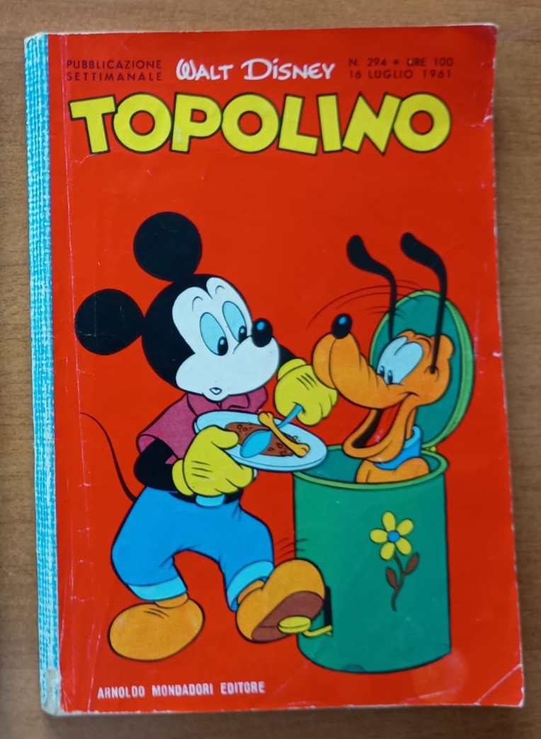 TOPOLINO LIBRETTO N. 294 DEL 1958 CON BOLLINO E FIGURINE + N. 564 OMAGGIO