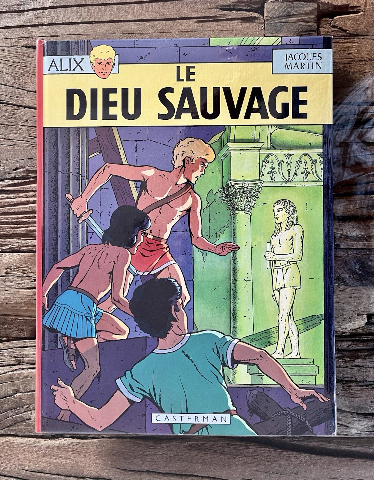ALIX : SUPERBE ET ULTRA RARE EO DE 1970 LE DIEU SAUVAGE À L’ÉTAT NEUF (MARTIN)