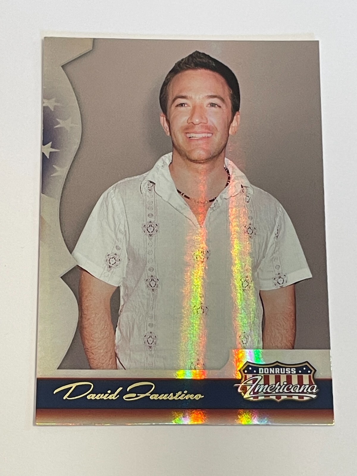 2007 Donruss Americana Hobby Foil #79 - David Faustino - Attore