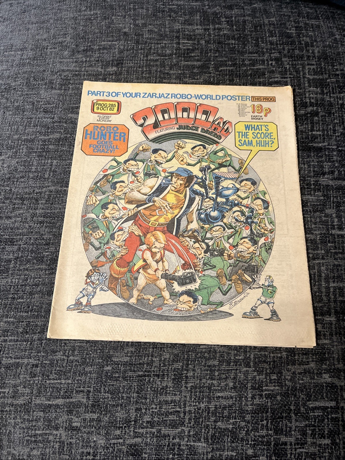 2000AD Comic - Prog 285 - 9 Oct 1982