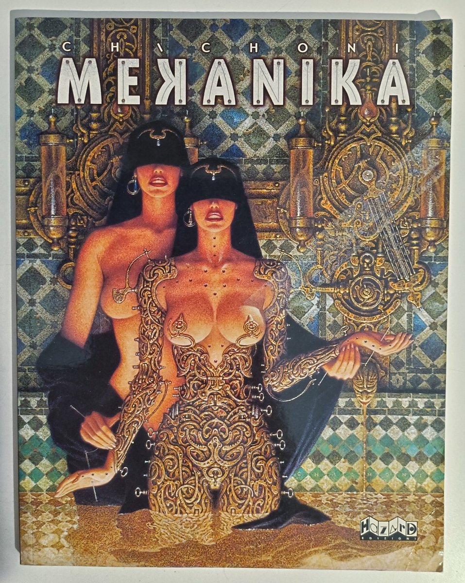 OSCAR CHICHONI: MEKANIKA (Edizione Italiana) Hazard 2000 --RARO--