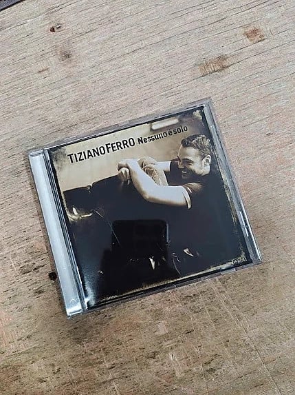 CD Tiziano Ferro Nessuno è solo album originale musica italiana pop rari compilation