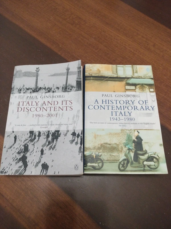 Paul ginsborg Italy and its discontents 1980-2001- a history of contemporary Italy 1943-1980