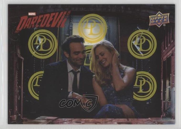2018 Marvel Daredevil Seasons 1 & 2 Yellow Foil 52/99 Matt Murdock #75 3kg
