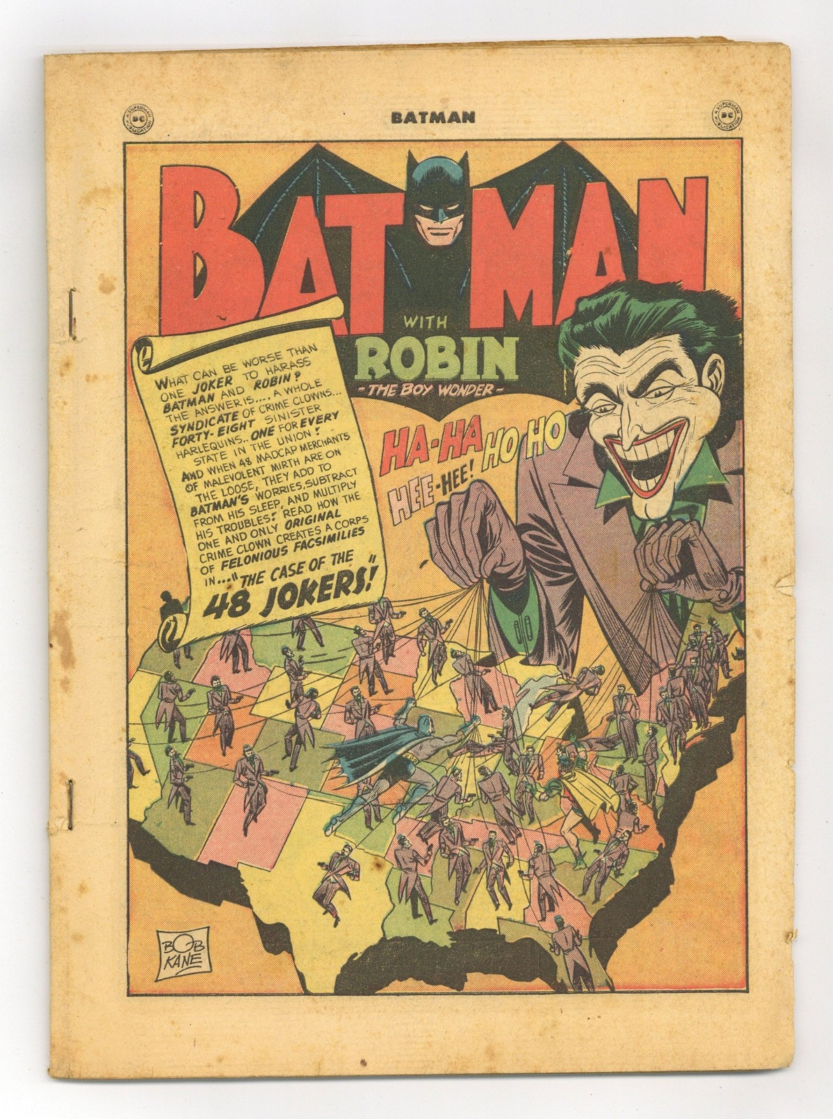 Batman #55 senza copertina 0.3 1949